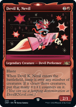 【ENG】【Foil】■ショーケース■《Devil K. Nevil》[UNF]