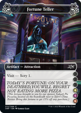 【ENG】【Foil】《Fortune Teller》(④⑤⑥)[UNF]