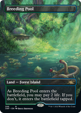 【ENG】【Foil】■ボーダーレス■《繁殖池/Breeding Pool》[UNF]
