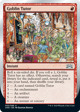 【ENG】《Goblin Tutor》[UND]