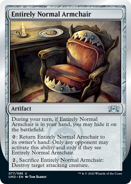 【ENG】《Entirely Normal Armchair》[UND]