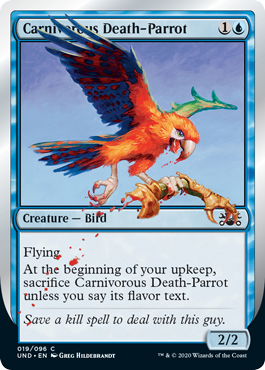 【ENG】《Carnivorous Death-Parrot》[UND]