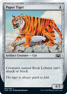 【ENG】《Paper Tiger》[UND]