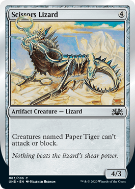 【ENG】《Scissors Lizard》[UND]