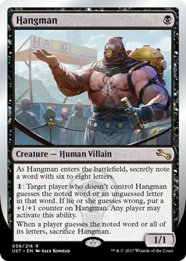 【ENG】《Hangman》[UST]