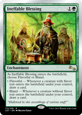 【ENG】《Ineffable Blessing》(Flavorful or Bland)[UST]