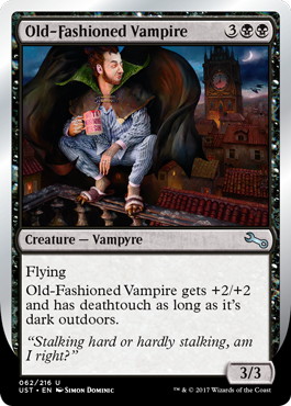 【ENG】《Old-Fashioned Vampire》[UST]
