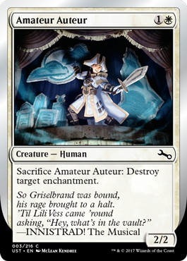 【ENG】《Amateur Auteur》(INNISTRAD)[UST]