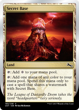 【ENG】《Secret Base》(The League of Dastardly Doom)[UST]