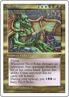 【ENG】《ニコル・ボーラス/Nicol Bolas》[CHR]