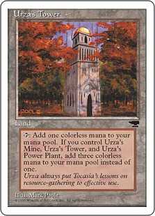 【ENG】《ウルザの塔/Urza's Tower》(A Forest)[CHR]