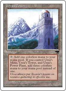 【ENG】《ウルザの塔/Urza's Tower》(D Mountain)[CHR]