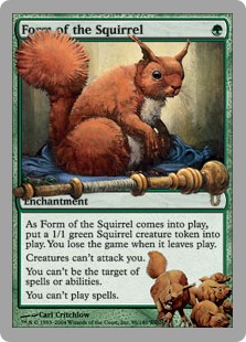 【ENG】【Foil】《Form of the Squirrel》[UNH]