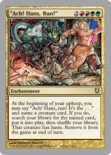 【ENG】【Foil】《Ach! Hans, Run!》[UNH]