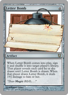 【ENG】【Foil】《Letter Bomb》[UNH]