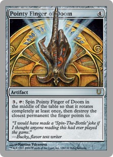 【ENG】【Foil】《Pointy Finger of Doom》[UNH]