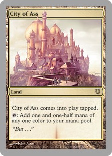 【ENG】【Foil】《City of Ass》[UNH]