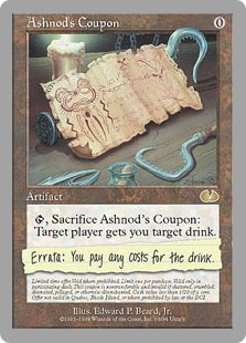 【ENG】《Ashnod's Coupon》[UGL]