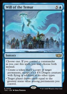【ENG】《ティムールの意志/Will of the Temur》[TDC]