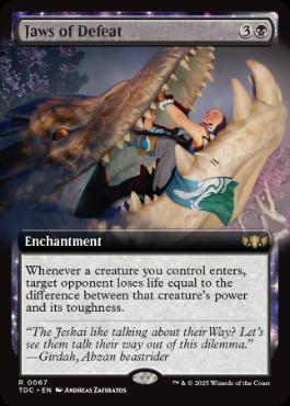 【ENG】■拡張アート■《敗北の顎/Jaws of Defeat》[TDC]