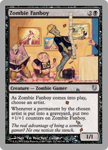 【ENG】【Foil】《Zombie Fanboy》[UNH]