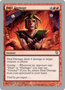 【ENG】【Foil】《Deal Damage》[UNH]