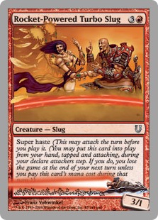 【ENG】【Foil】《Rocket-Powered Turbo Slug》[UNH]