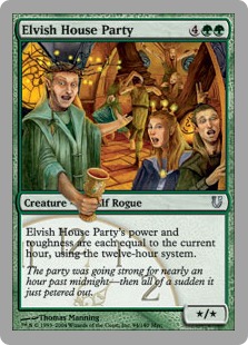【ENG】【Foil】《Elvish House Party》[UNH]