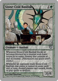 【ENG】【Foil】《Stone-Cold Basilisk》[UNH]