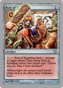 【ENG】【Foil】《Rod of Spanking》[UNH]