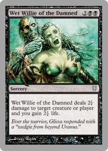 【ENG】【Foil】《Wet Willie of the Damned》[UNH]