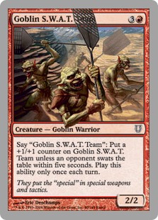 【ENG】【Foil】《Goblin S.W.A.T. Team》[UNH]