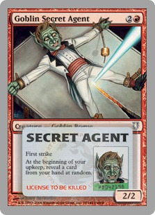 【ENG】【Foil】《Goblin Secret Agent》[UNH]