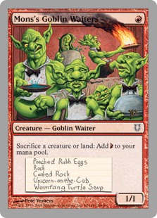 【ENG】【Foil】《Mons's Goblin Waiters》[UNH]