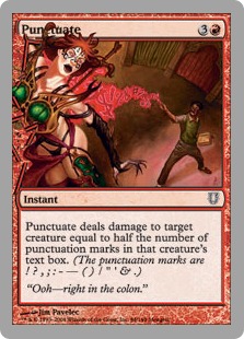 【ENG】【Foil】《Punctuate》[UNH]