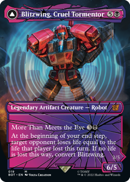 【ENG】■シャッタード・グラス■《卑劣な拷問者、ブリッツウィング/Blitzwing, Cruel Tormentor》[BOT]