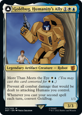 【ENG】【Foil】《人類の友、ゴールドバッグ/Goldbug, Humanity's Ally》[BOT]