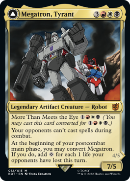 【ENG】【Foil】《暴君、メガトロン/Megatron, Tyrant》[BOT]