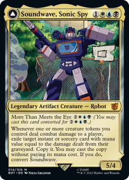 【ENG】【Foil】《音波のスパイ、サウンドウェーブ/Soundwave, Sonic Spy》[BOT]