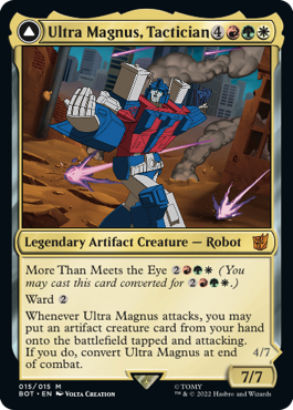【ENG】《戦術家、ウルトラマグナス/Ultra Magnus, Tactician》[BOT]