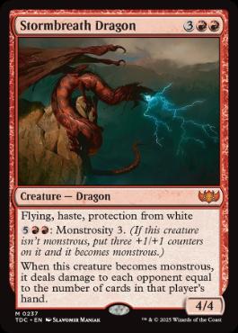 【ENG】《嵐の息吹のドラゴン/Stormbreath Dragon》[TDC]
