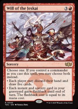 【ENG】《ジェスカイの意志/Will of the Jeskai》[TDC]