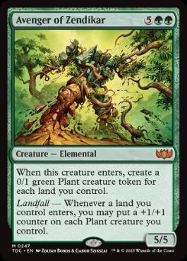【ENG】《ゼンディカーの報復者/Avenger of Zendikar》[TDC]
