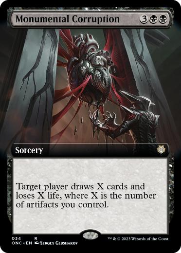 【ENG】■拡張アート■《碑の堕落/Monumental Corruption》[ONC]