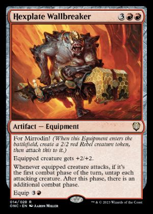 【ENG】《呪い板の壁壊し/Hexplate Wallbreaker》[ONC]