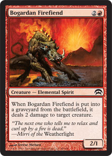 【ENG】《ボガーダンの炎魔/Bogardan Firefiend》[HOP]