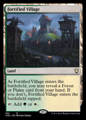 【ENG】《要塞化した村/Fortified Village》[ONC]