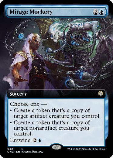 【ENG】【Foil】■拡張アート■《嘲る蜃気楼/Mirage Mockery》[ONC]