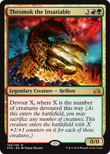 【ENG】《強欲なるスロモック/Thromok the Insatiable》[PCA]
