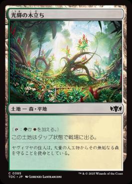 【JPN】《光輝の木立ち/Radiant Grove》[TDC]